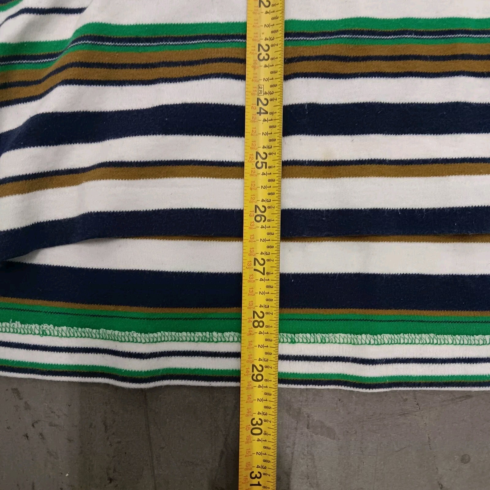 Polo vintage LKNW YSL YVES SAINT LAURENT ITALIA tg. Manica corta a righe