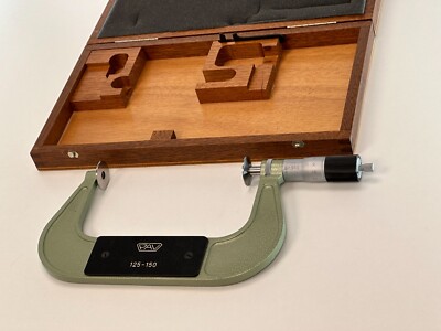 PAV-Teller Bügelmessschraube Micrometer Messschraube 125-150 mm RHV20868