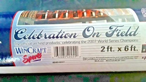 Boston Red Sox 2007 World Series Champion 2ftx6ft Heavy Vinyl Banner Made in USA - Picture 5 of 6