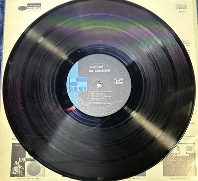 Lou Donaldson-Light-Foot LP Blue Note 1970 Stereo Jazz Vinyl Ray