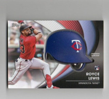 2022 Topps Update Commemorative Batting Helmet Relics Royce Lewis