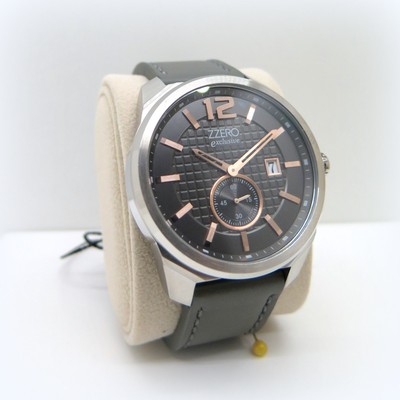 OROLOGIO UOMO ZZERO EXCLUSIVE NUOVA COLLEZIONE CINTURINO IN PELLE | eBay