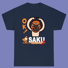 Kazushi Sakuraba Laughter OK! Men's Navy Size S-3XL