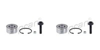 Topran 2X Radnabe Radlagersatz Vorne FüR VW Sharan Ford Galaxy Alhambra 7M8