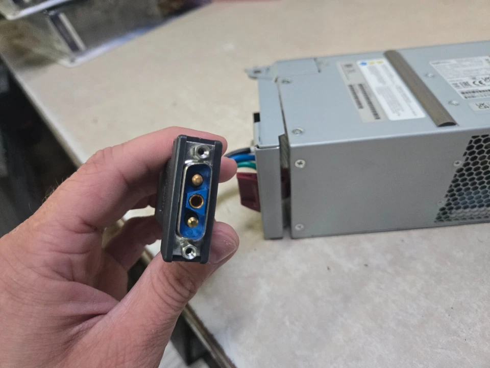 BEL POWER 2U Power Supply SP-PCM1-HE764-DC 764DC DELL 1103152-02 07N44M 48VDC IN - Image 3 of 4