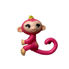 WowWee Fingerlings Baby Monkey Bella Pink Pet Toy 2018