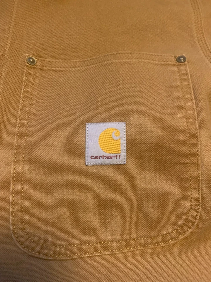 Мужское пальто Carhartt Michigan Chore без подкладки размер M прочное гибкое - Изображение 3 из 4