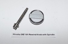 Minolta SRT-101 Original Camera Film Rewind Knob  Shaft-Used Replacement Part