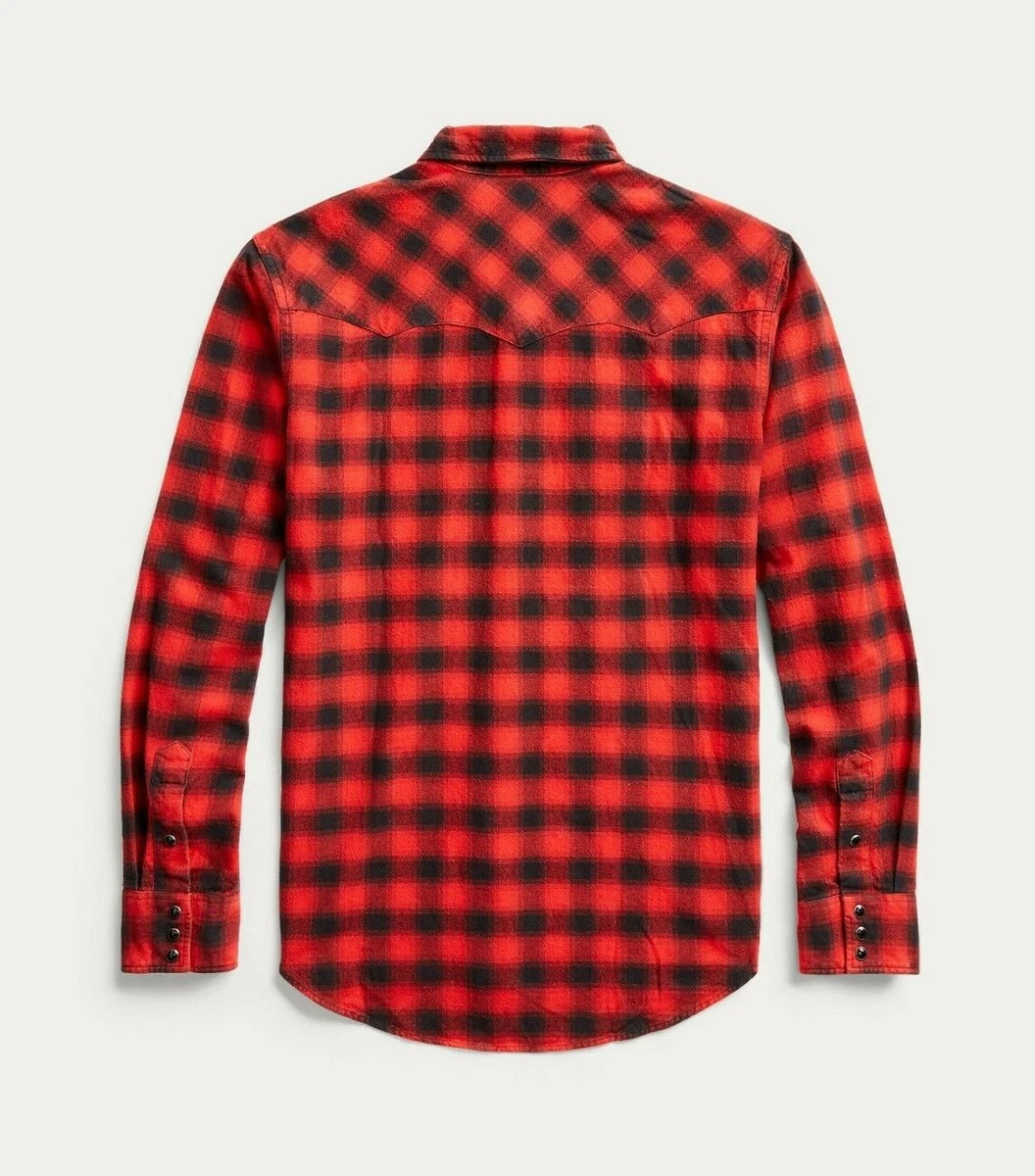 Rrl buffalo western hot sale shirt