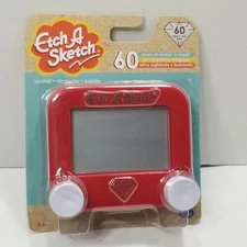 New! Spin Master 60th Anniversary 60 Years Pocket Etch A Sketch Draw Shake Erase