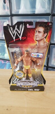 WWE Alberto Del Rio Wrestlemania XXVII Mattel Action Figure (Toys R Us) New 2011