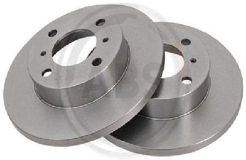 2x Original A.B.S. Brake Disc 16271 for Mitsubishi PROTON