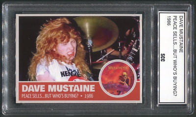Custom 1986 Dave Mustaine Megadeth Peace Sells But Who's Buying