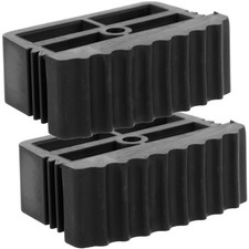 2 Pcs Ladder Protective Covers Anti-slip Accessories Pads Bumper Rubber Plug