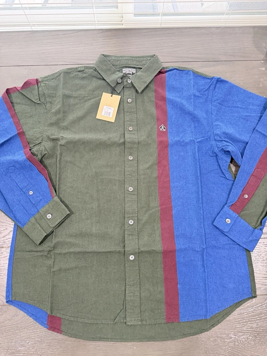 25+ Stussy Striped Casual Button-Down Shirts for Men for sale