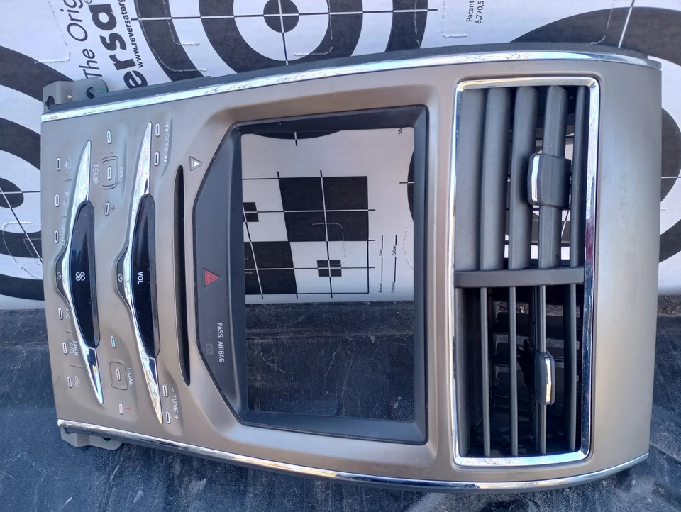 Lincoln MKX 2011-2015 OEM radio temperatura CA panel de control climático bisel Foto 2 de 4