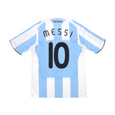 Adidas Argentina 08/10 2008 2009 2010 Home Lionel Messi 10 L Men Adult Jersey