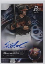 2023 Bowman Platinum Top Prospects Auto Silas Ardoin #TOP-88 Auto 4g8