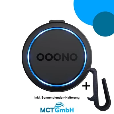 OOONO CO-Driver NO2 2025 inkl Sonnenblendenhalterung Blitzerwarner Verkehrsalarm