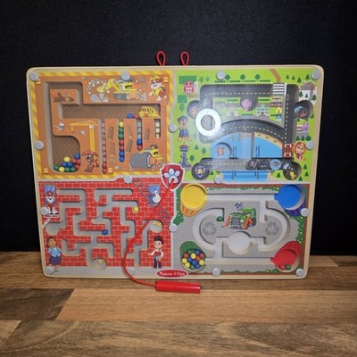 Melissa & Doug Paw Patrol 2 Magnetstab Labyrinthbrett aus Holz