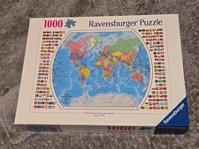 Ravensburger Political World Map 1000 Piece Jigsaw Puzzle 2016 Edition 27 x 20