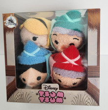 Disney Tsum Tsum Sleeping Beauty Box Set of 4 Briar Rose  3 Fairies NEW SEALED