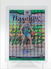 LIAM MCNEELEY 2025-26 TOPPS FINEST BASELINE ROOKIE GREEN GEO AUTO /75 Q4221