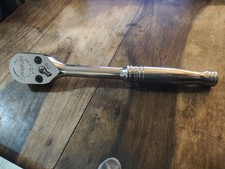 Snap On Tools - 1/2" drive standard chrome ratchet dual 80 tech - S80A - VGC