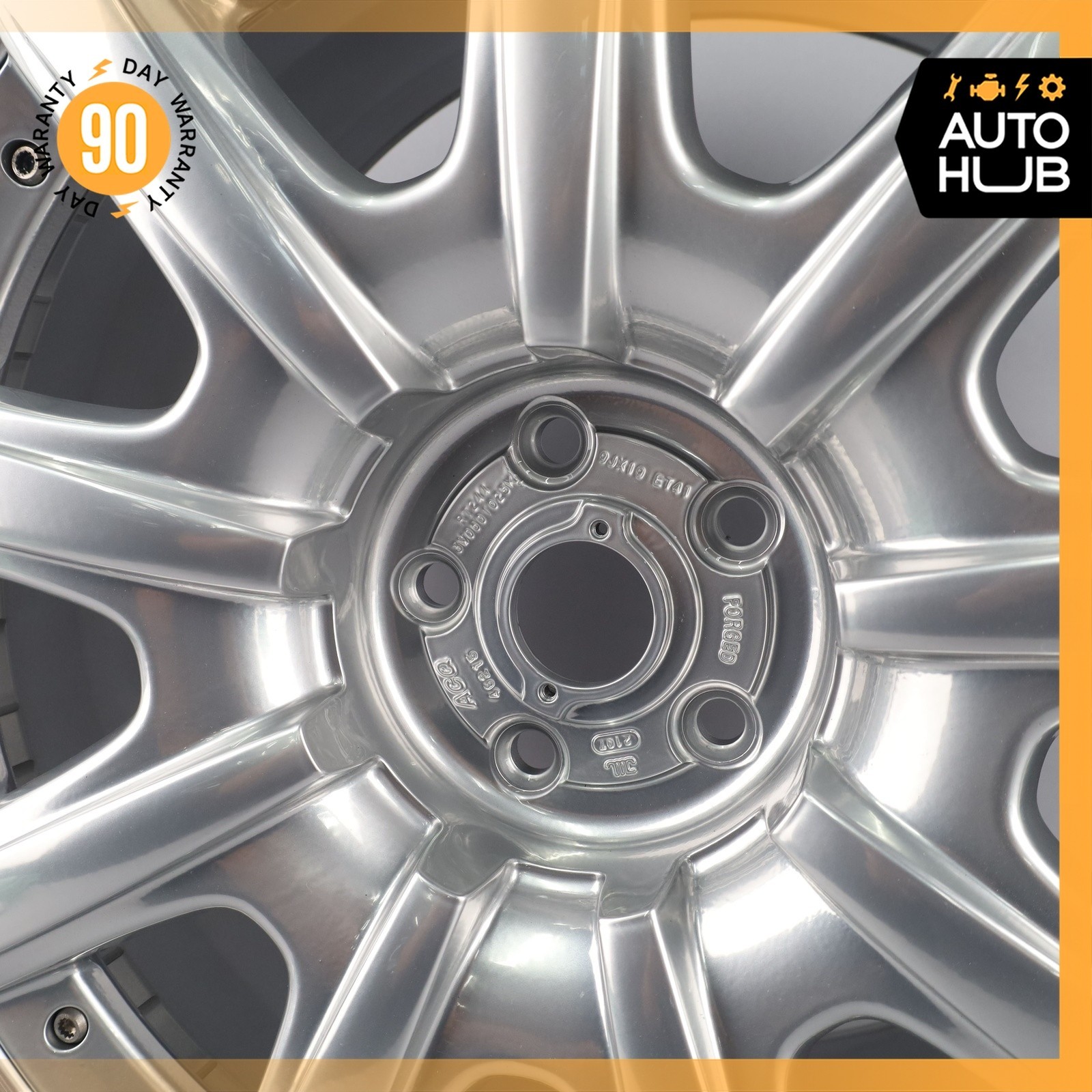 Bentley Continental GT GTC 9 x 19 19" Wheel Rim Silver 3W0601025K OEM