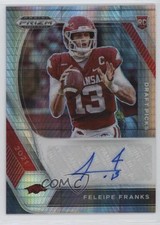 2021 Panini Prizm Draft Picks Hyper Feleipe Franks #DPA-FFR Auto 15kr
