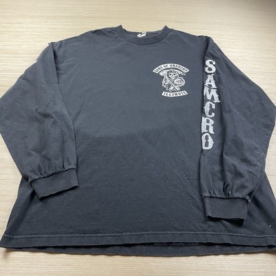 Sons Of Anarchy Illinois T Shirt Biker Motorcycle Reaper 2XL Vintage Y2K Samcro