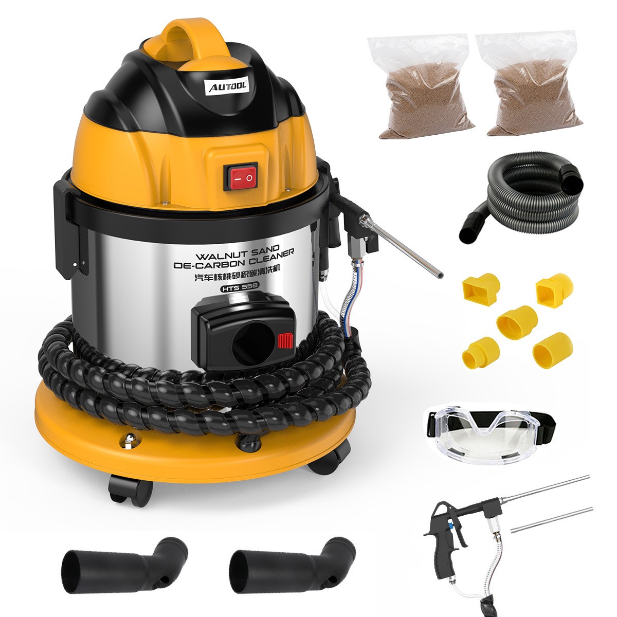 Walnut Blaster Automotive ngine Carbon Intake Valve Carbon Cleaning Machine 13L