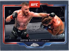 2025 Topps Chrome UFC #138 Justin Gaethje