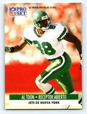 1991 Pro Set Spanish #251 Al Toon Fresh Break EX-EXMINT