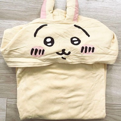 Chiikawa Rabbit Hoodie size L Short Sleeve Chest:86-94cm/33.85-37'' Cotton size