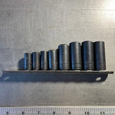 Lisle 5213347 8 Piece Drivable Tap Set 3/8" Drive # 1-8