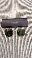 OLIVER PEOPLES THE ROW BOARD MEETING 2 OV1230ST 525452 49 20-145 Sunglasses Used