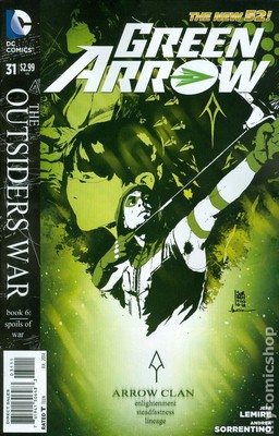 Green Arrow #31 FN 2014 Stock Image