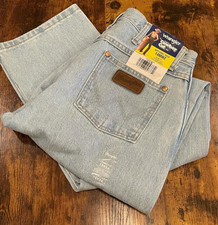 Wrangler Womens BNWT Vintage Light Stonewashed Denim Jeans Slim fit 13x36