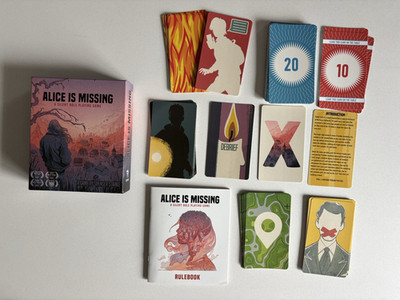 Alice is Missing Renegade Game Studios Roleplaying Game 100% Complete
