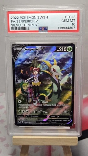PSA 10 Serperior V TG13/TG30 Silver Tempest: Trainer Gallery Ultra Rare Pokemon