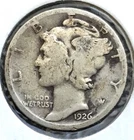 1926 10C Mercury SILVER Dime