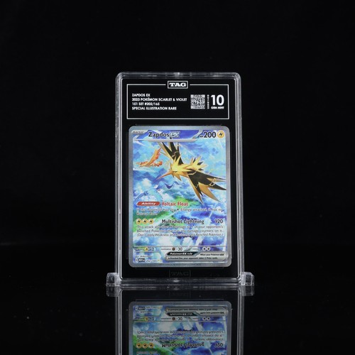 Zapdos ex graded TAG 10 for sale on eBay