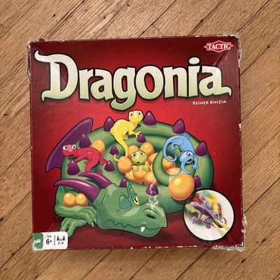 Dragonia Familie Geschicklichkeitsspiel von Reiner Knizia - Taktik, getragene Box