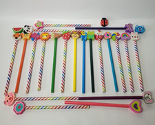 Kids Party Favor Pencil Set Unsharpened Pencils Colored Pencils Themed Erasers
