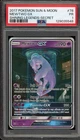 Pokemon Mewtwo GX Shining Legends Secret Rare #78 PSA 1