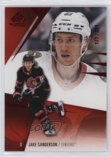 2023-24 Upper Deck SP Game Used Red 177/221 Jake Sanderson #83 og2