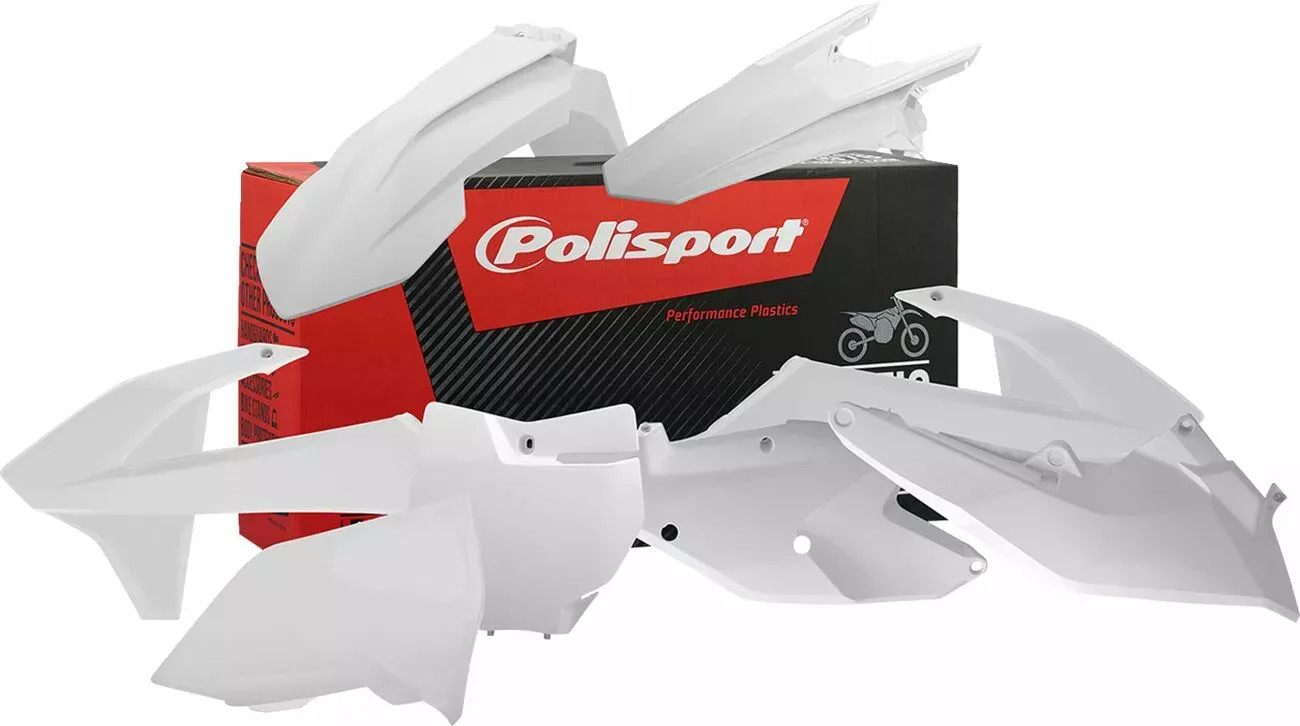 Kit Plastiche Carene Bianco Polisport Ktm Sx-f 450-350-250/sx 150-125/xc-f 350-2