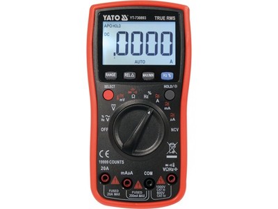 Yato Multimeter Digital True Rms Lcd 19999 YT-730893