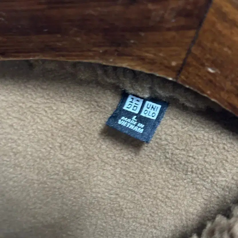 Uniqlo Fleece Puffer Jacket - Size L, Slightly Used, Warm